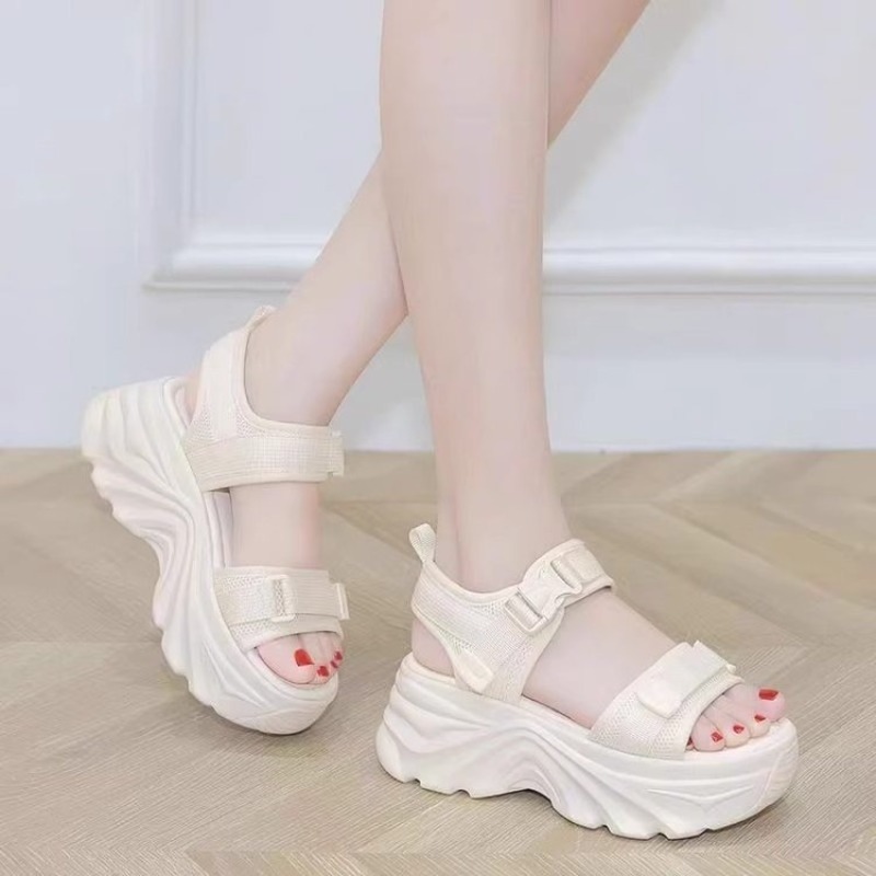 New Beach Women Platform Sanda - Wedge Espadrille Women ulasan dan harga